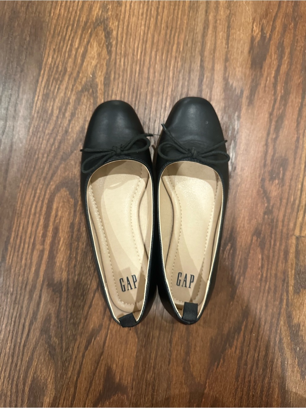 GAP Black Ballet Flats with Bow